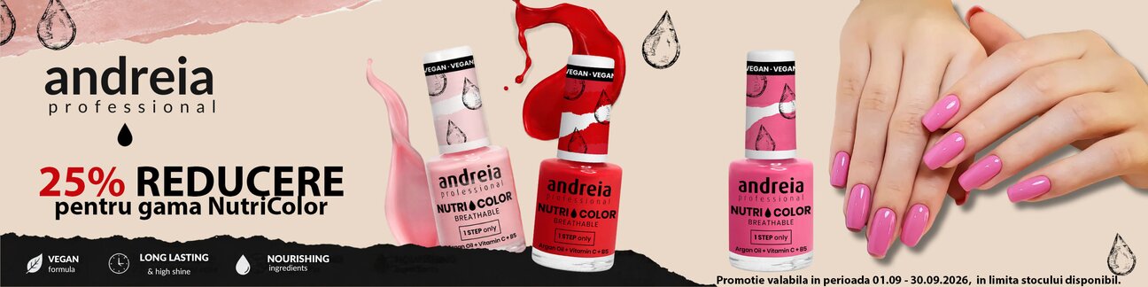 Promotie cu reducere 25% la Andreia Professional
