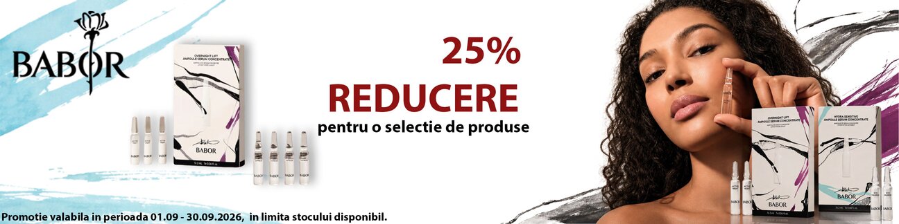 Promotie cu reducere 25% la Babor