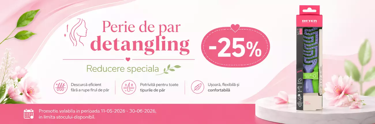Promotie cu reducere 25% la Beter