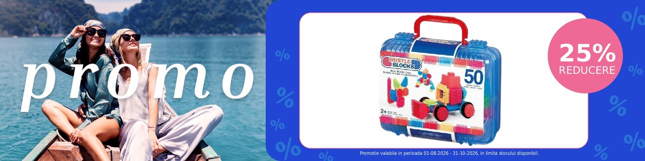 Promotie cu reducere 25% la Bristle Blocks