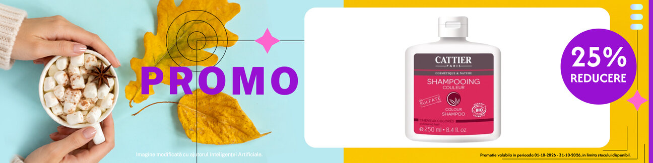 Promotie cu reducere 25% la Cattier