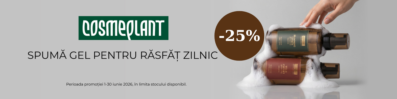 Promotie cu reducere 25% la Cosmeplant Viorica
