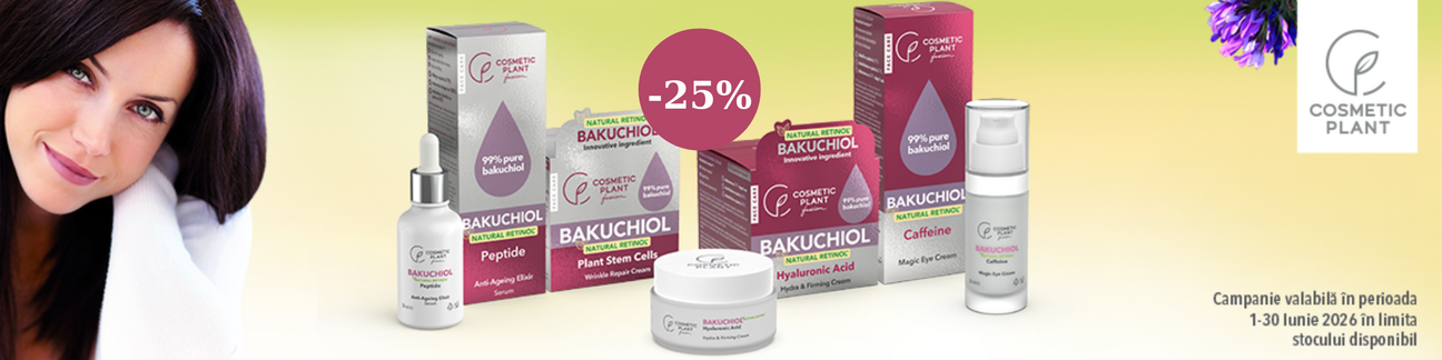 Promotie cu reducere 25% la Cosmetic Plant