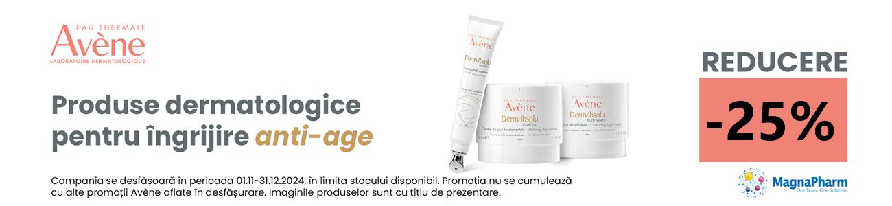 Promotie cu reducere 25% la DermAbsolu