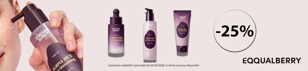 Promotie cu reducere 25% la Eqqualberry