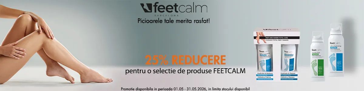 Promotie cu reducere 25% la Feet Calm
