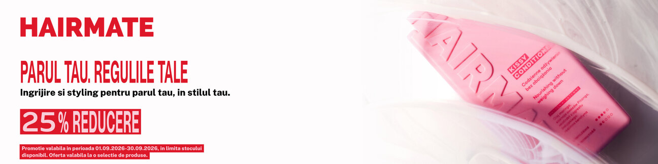 Promotie cu reducere 25% la Hairmate