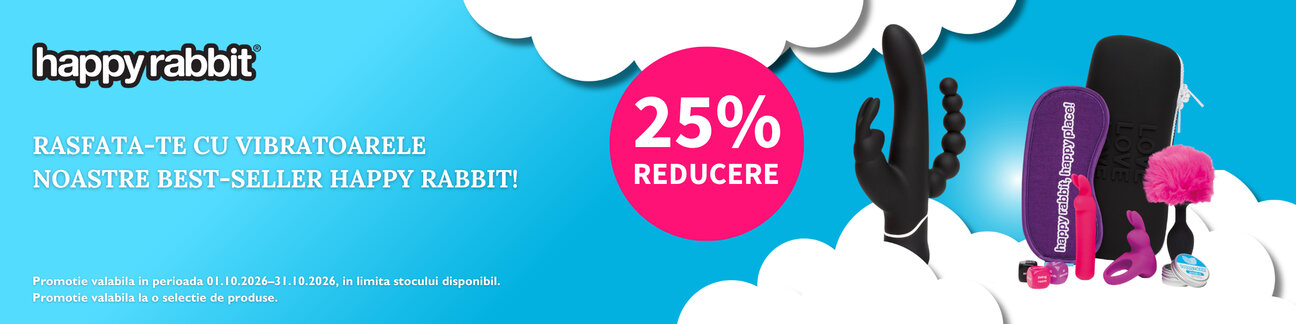 Promotie cu reducere 25% la Happy Rabbit