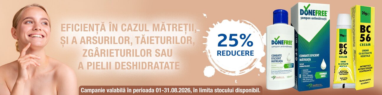 Promotie cu reducere 25% la Imedica