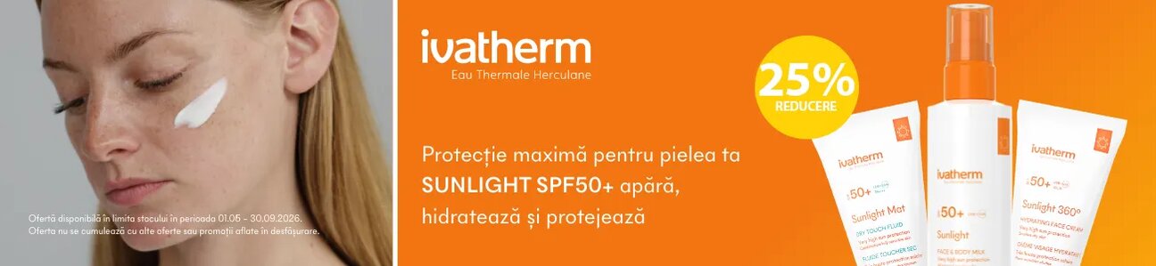 Promotie cu reducere 25% la Ivatherm