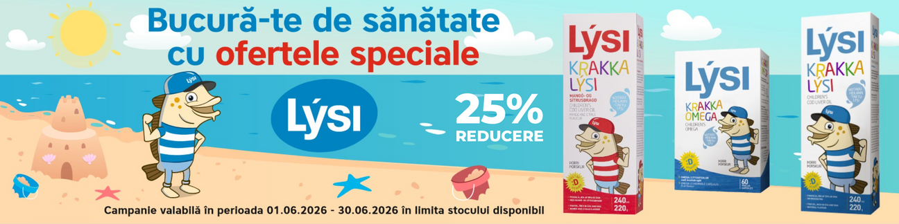 Promotie cu reducere 25% la Lysi