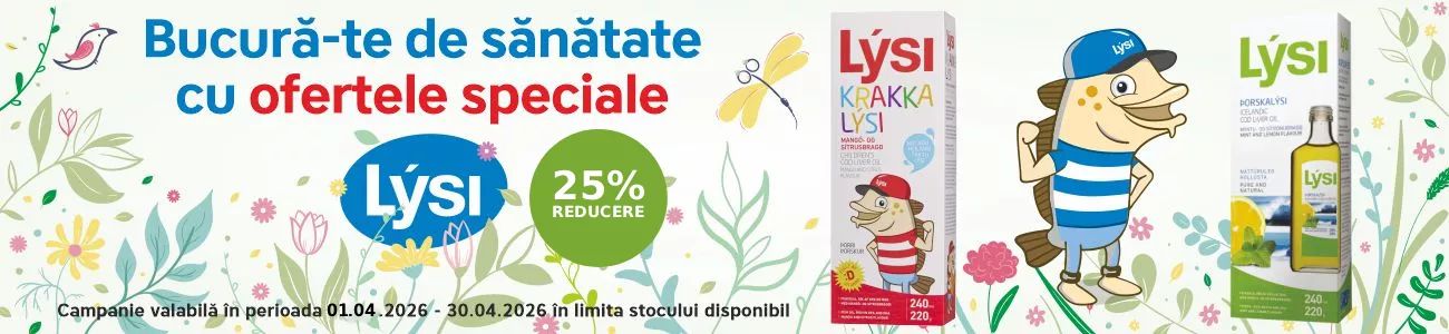 Promotie cu reducere 25% la Lysi