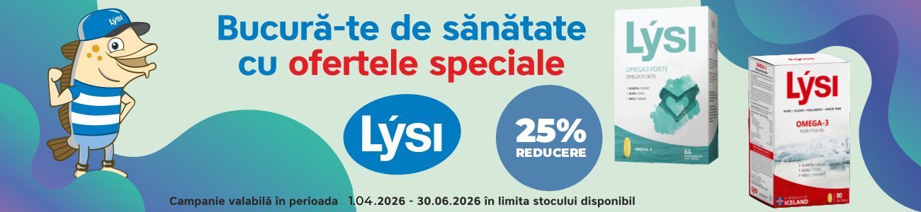 Promotie cu reducere 25% la Lysi