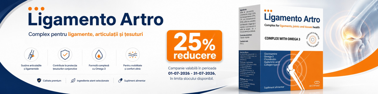 Promotie cu reducere 25% la Mba Pharma