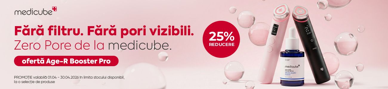 Promotie cu reducere 25% la Medicube