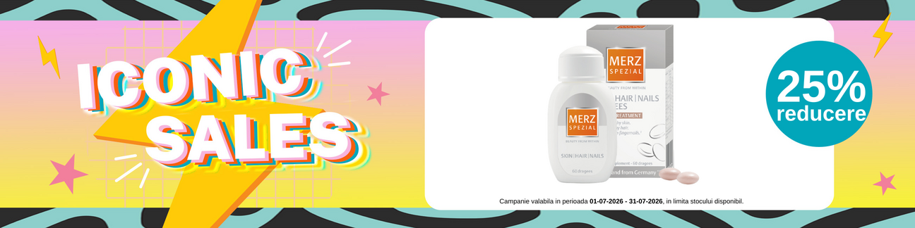 Promotie cu reducere 25% la Merz - Iconic Sales