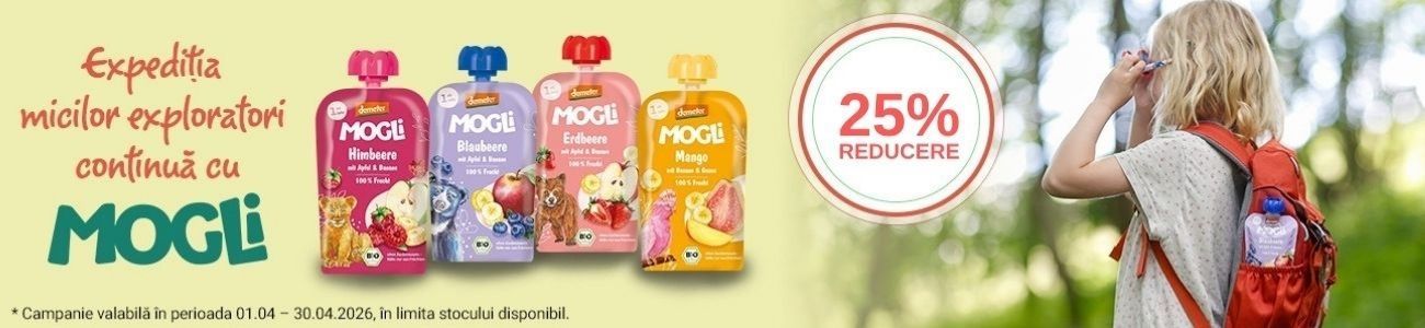 Promotie cu reducere 25% la Mogli