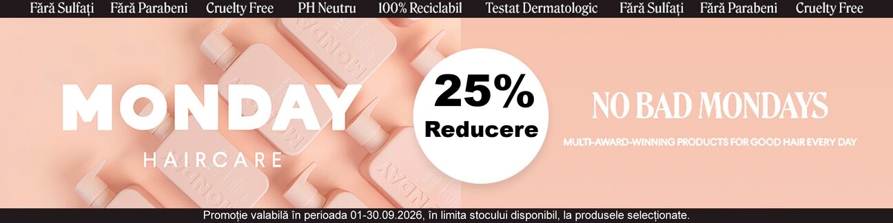 Promotie cu reducere 25% la Monday