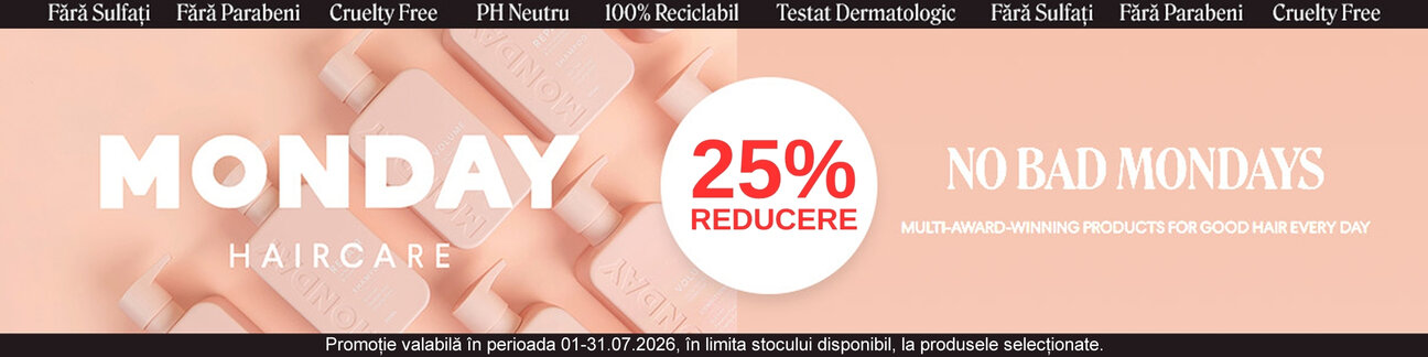 Promotie cu reducere 25% la Monday