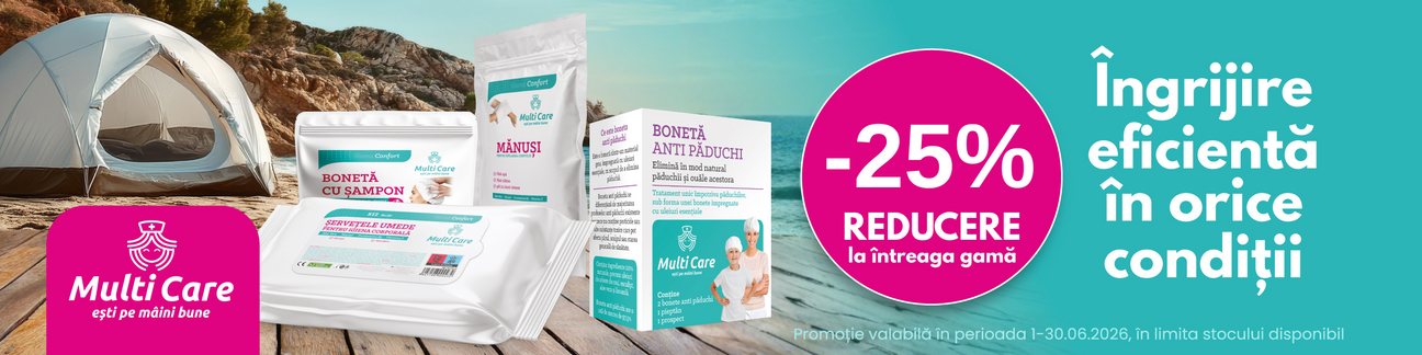 Promotie cu reducere 25% la Multi Care