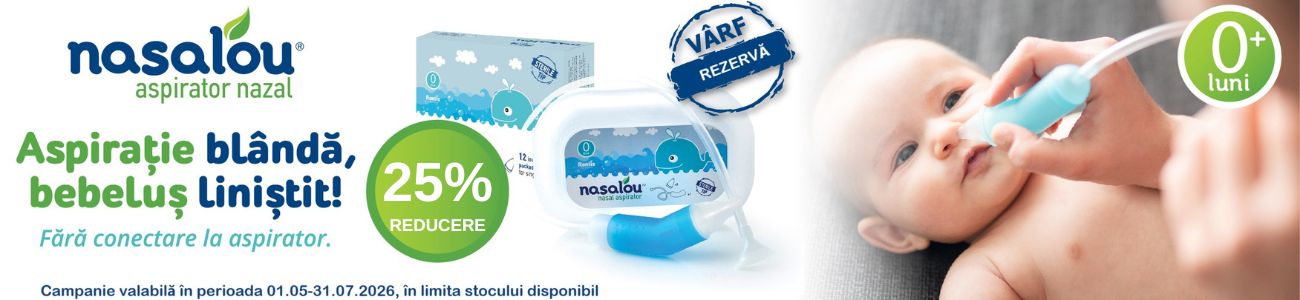 Promotie cu reducere 25% la Nasalou