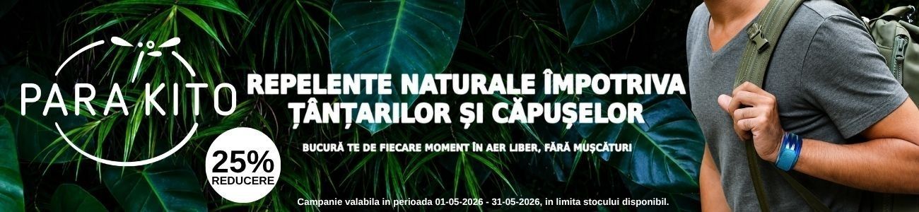 Promotie cu reducere 25% la Parakito