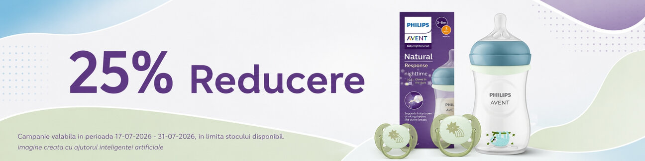 Promotie cu reducere 25% la Philips Avent