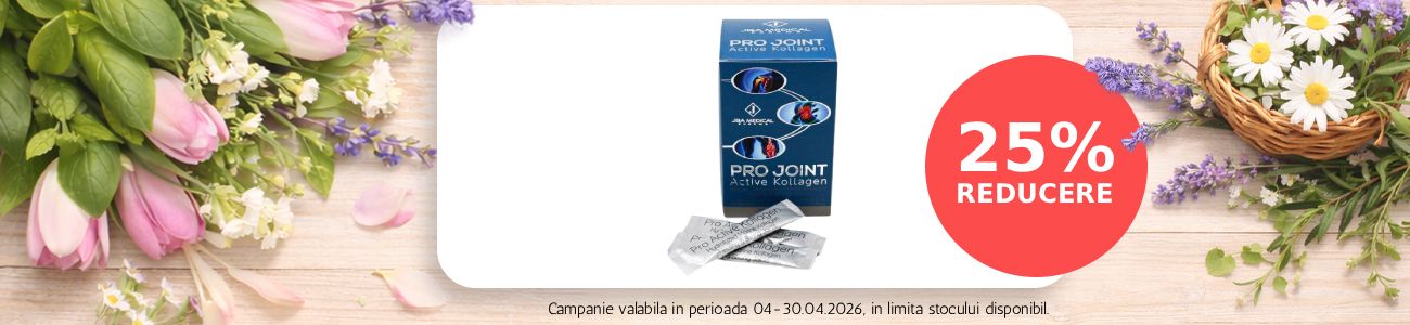 Promotie cu reducere 25% la Pro Joint Active Kollagen