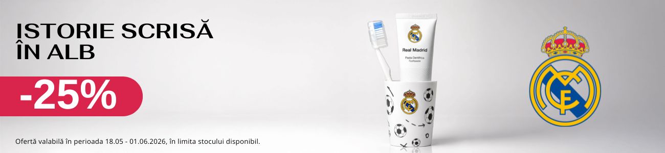 Promotie cu reducere 25% la Real Madrid
