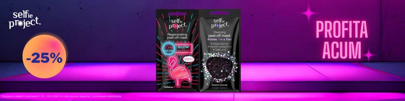 Promotie cu reducere 25% la Selfie Project