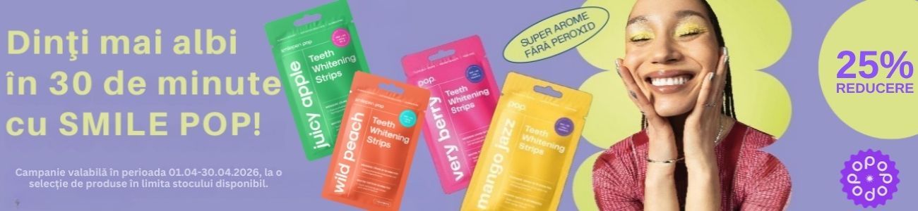 Promotie cu reducere 25% la Smilepen Pop