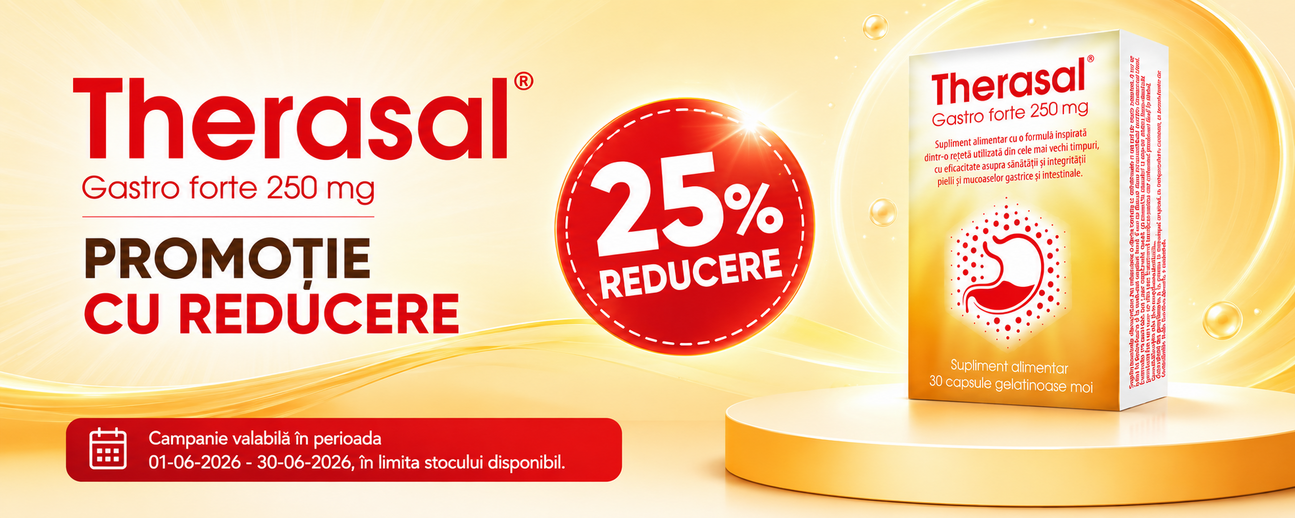 Promotie cu reducere 25% la Vedra - Therasal 