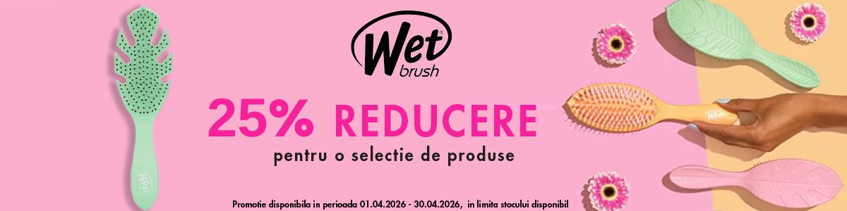 Promotie cu reducere 25% la Wet Brush