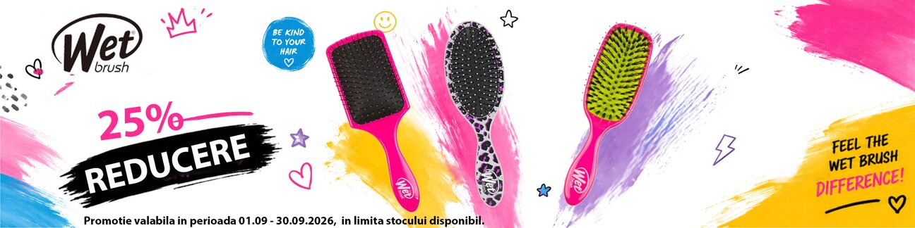 Promotie cu reducere 25% la Wet Brush