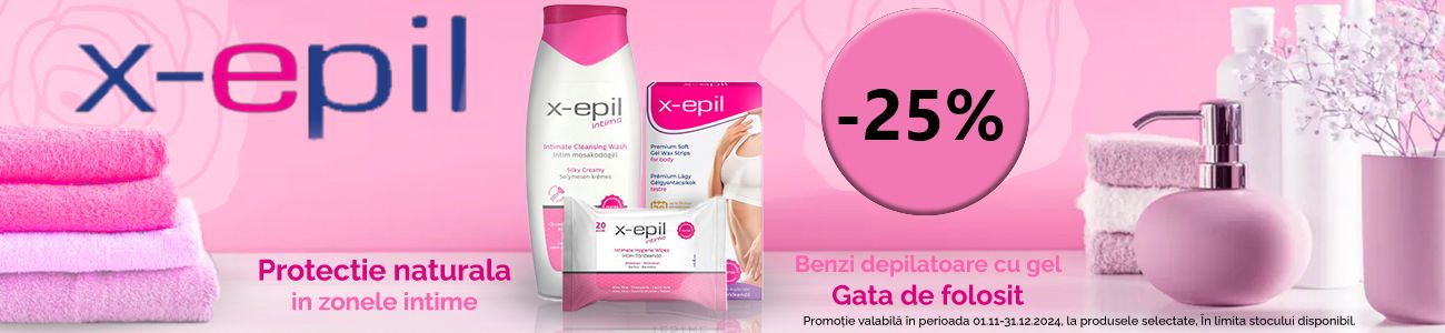 Promotie cu reducere 25% la X-Epil