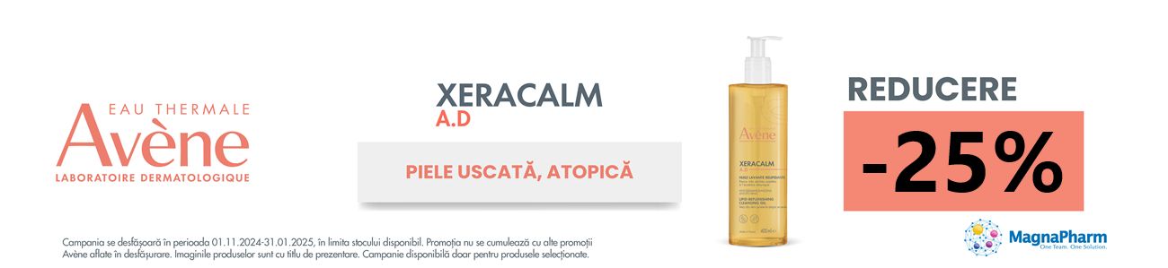 Promotie cu reducere 25% la Xeracalm