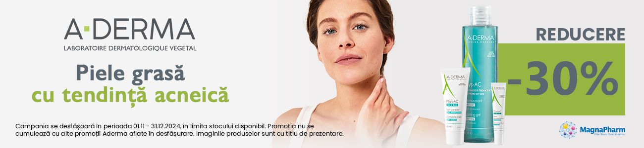 Promotie cu reducere 30% la A-Derma Phys-Ac