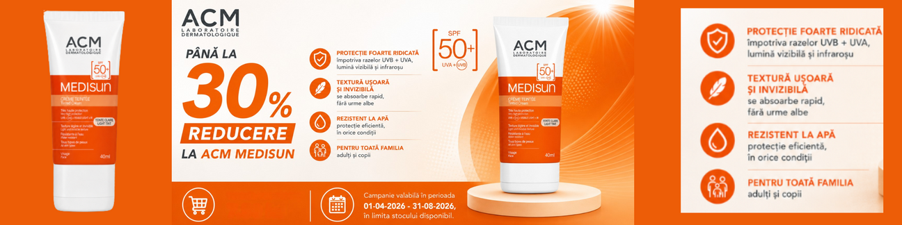 Promotie cu reducere 30% la ACM