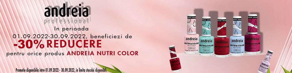 Promotie cu reducere 30% la Andreia