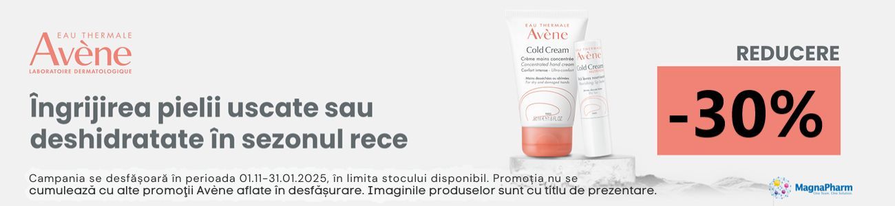 Promotie cu reducere 30% la Avene