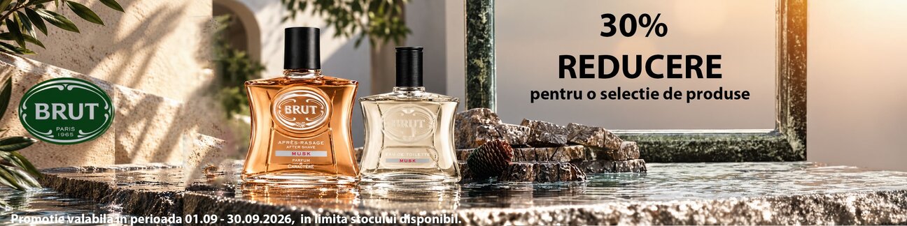 Promotie cu reducere 30% la Brut