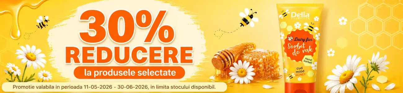 Promotie cu reducere 30% la Delia