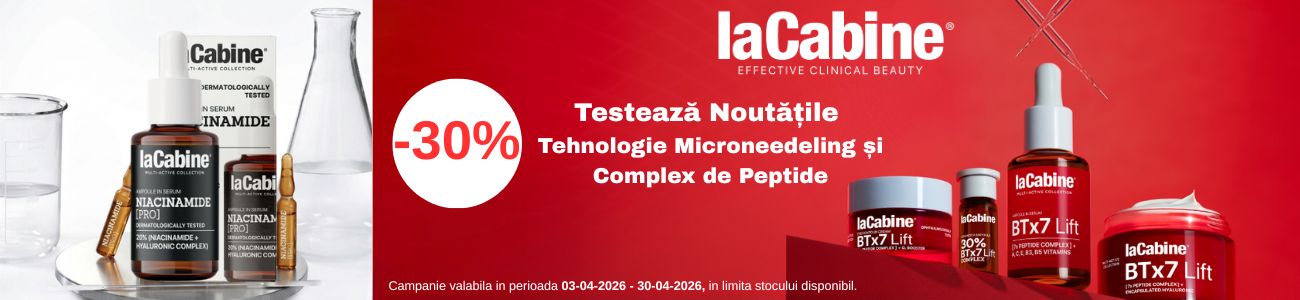 Promotie cu reducere 30% la  La Cabine