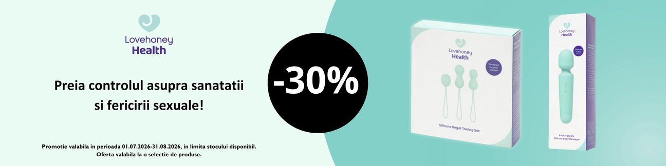 Promotie cu reducere 30% la LoveHoney