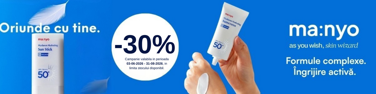 Promotie cu reducere 30% la Manyo