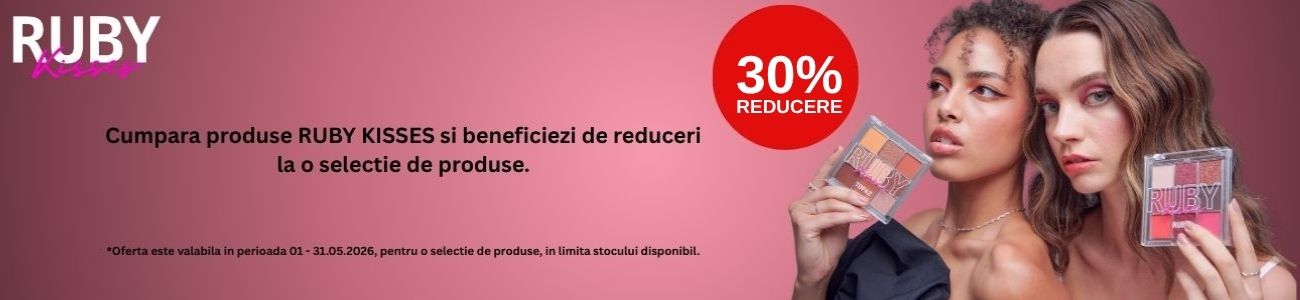 Promotie cu reducere 30% la Ruby Kisses