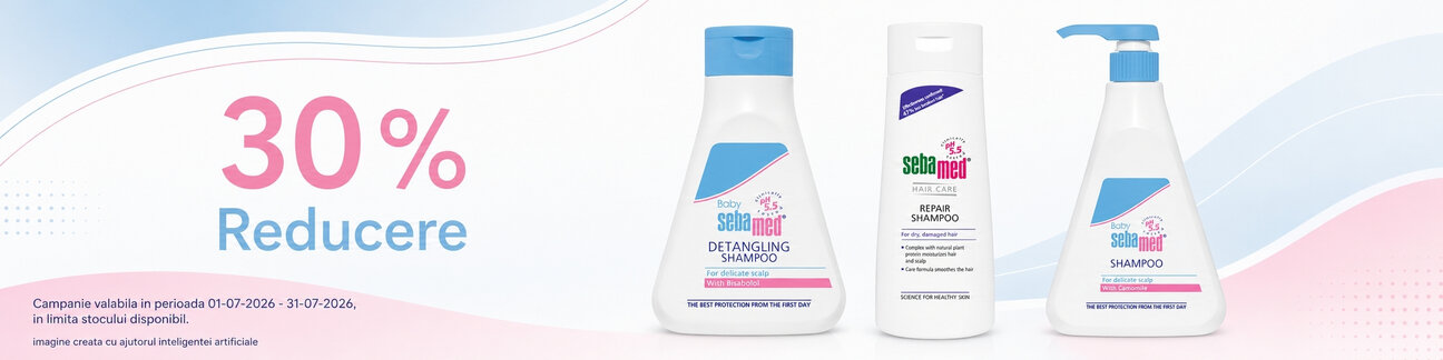 Promotie cu reducere 30% la Sebamed