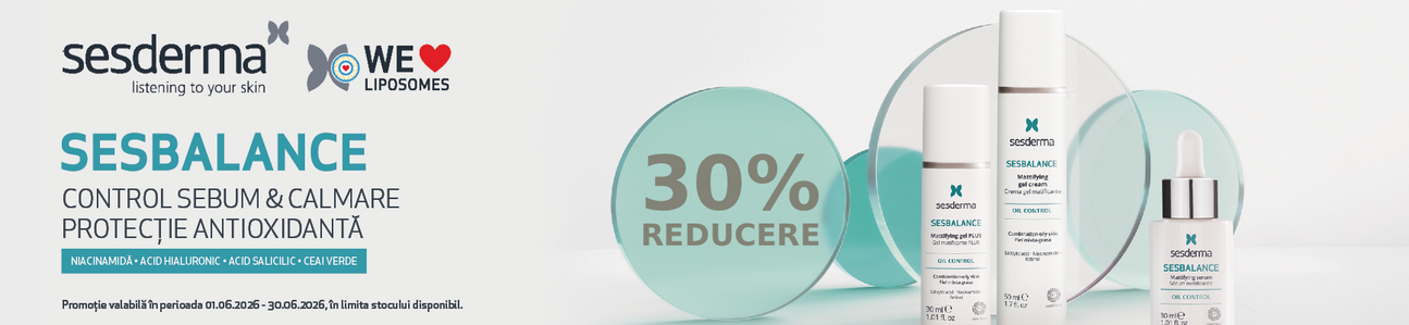 Promotie cu reducere 30% la Sesderma