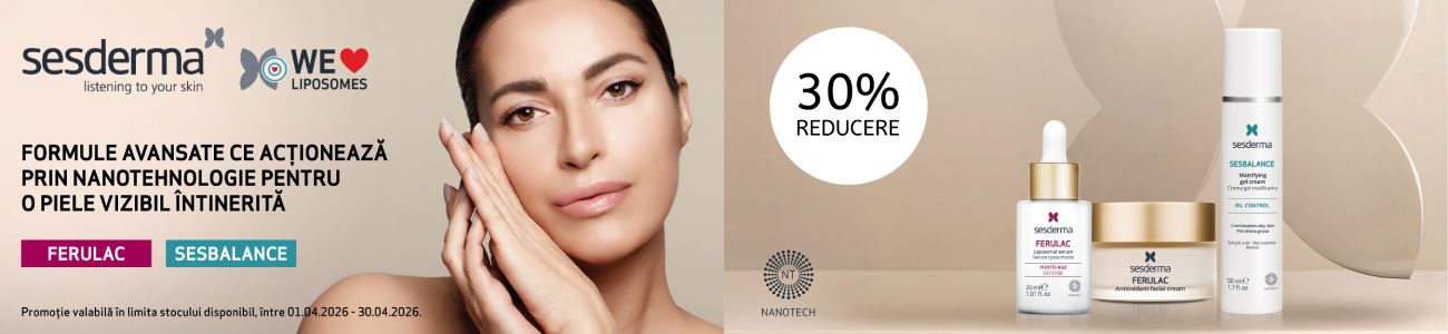 Promotie cu reducere 30% la Sesderma