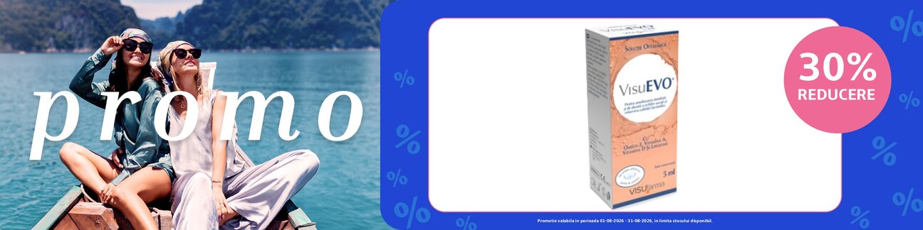 Promotie cu reducere 30% la VisuPharma